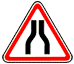 Предупреждающие дорожные знаки